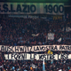 A banner from Lazio supporters in 1998, referring to archrival AS Roma: “Auschwitz is Your Homeland. The Ovens are Your Homes”